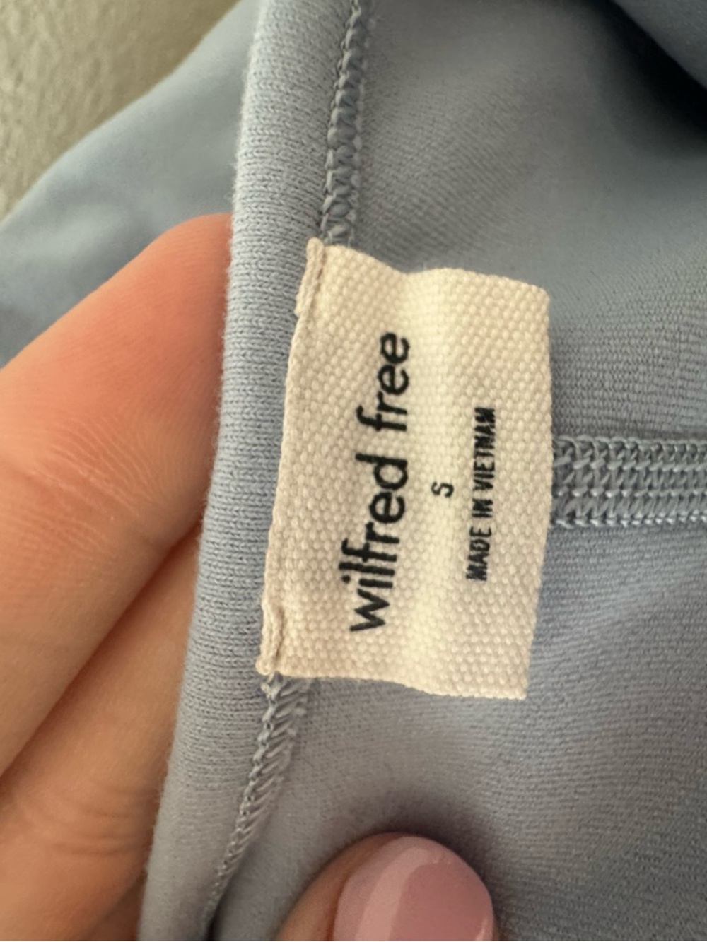 Aritzia Wilfred Light Blue Spaghetti-Strap Jumpsuit - Picture 3 of 4